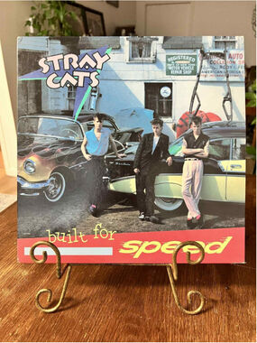 Stray Cats Built For Speed ST-17070 Vinyl LP VG+ 1982 Stray Cat *